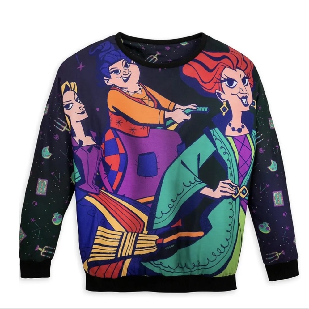 Hocus Pocus Reversible Size Small, New w Tags, warm and roomy.